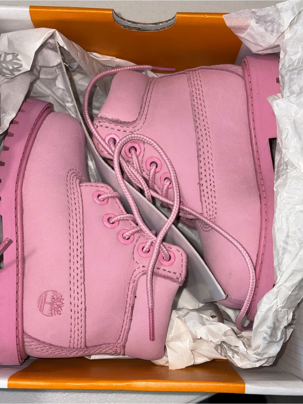 Pink Timberland Boots